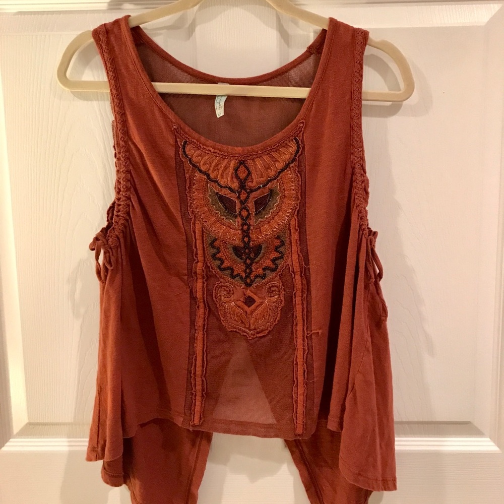 Gorgeous Beaded Anthropologie Tank